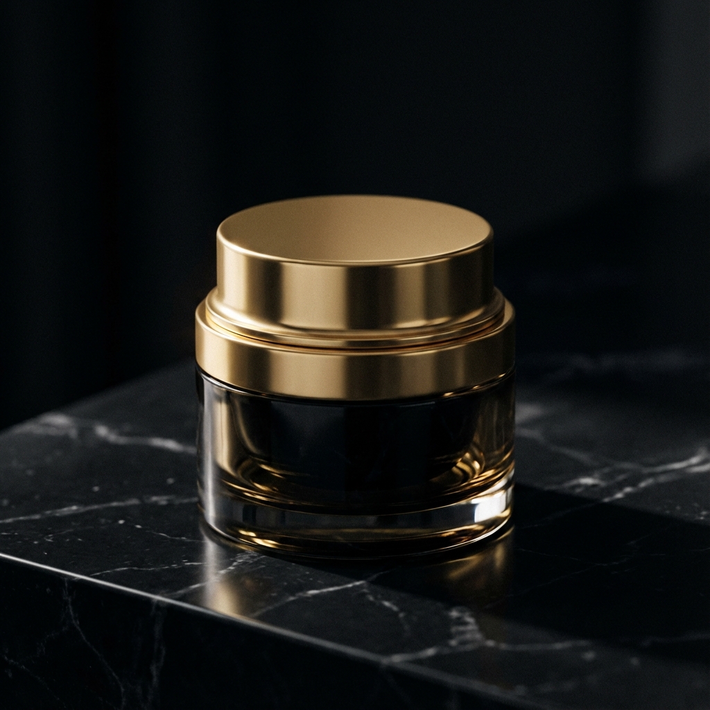 Crème de Poignet Noir Extravagant — obsidian jar